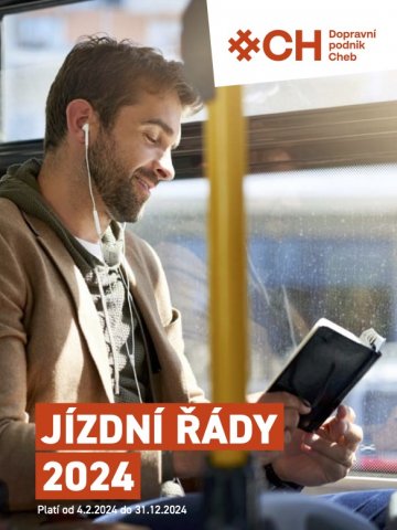 Jízdní řády od 4.2.2024