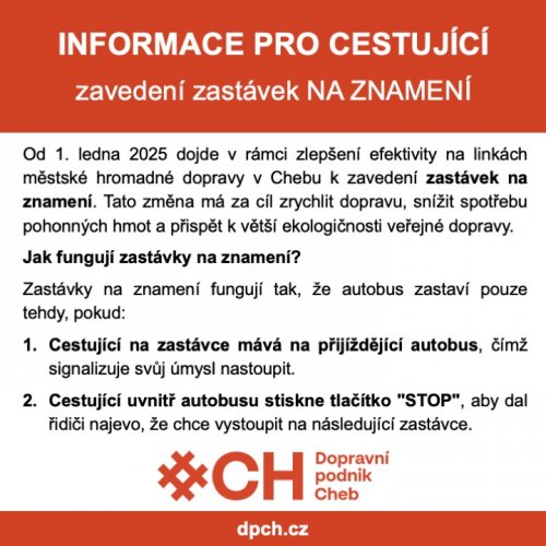 Zastávky na znamení